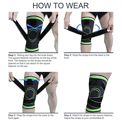 3D Compression Knee Sleeves for Men and Women