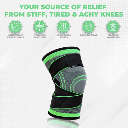 3D Compression Knee Sleeves for Men and Women